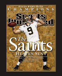 Sports Illustrated Super Bowl XLIV Commemorative Issue. Frame #203 Matte Black 1 3/16